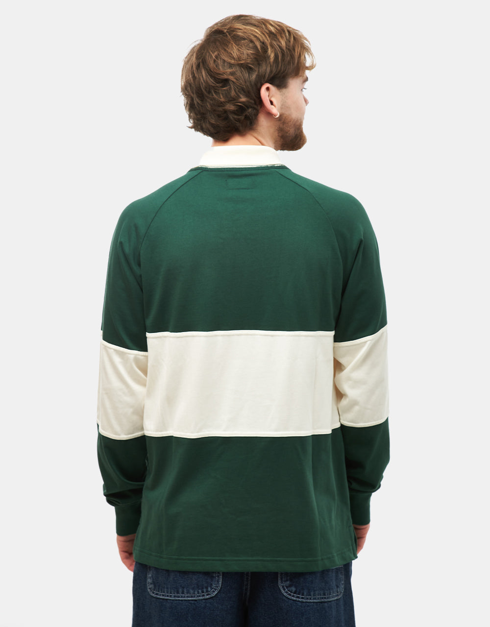 Converse Marquis Retro Rugby Polo Shirt - Green Envy