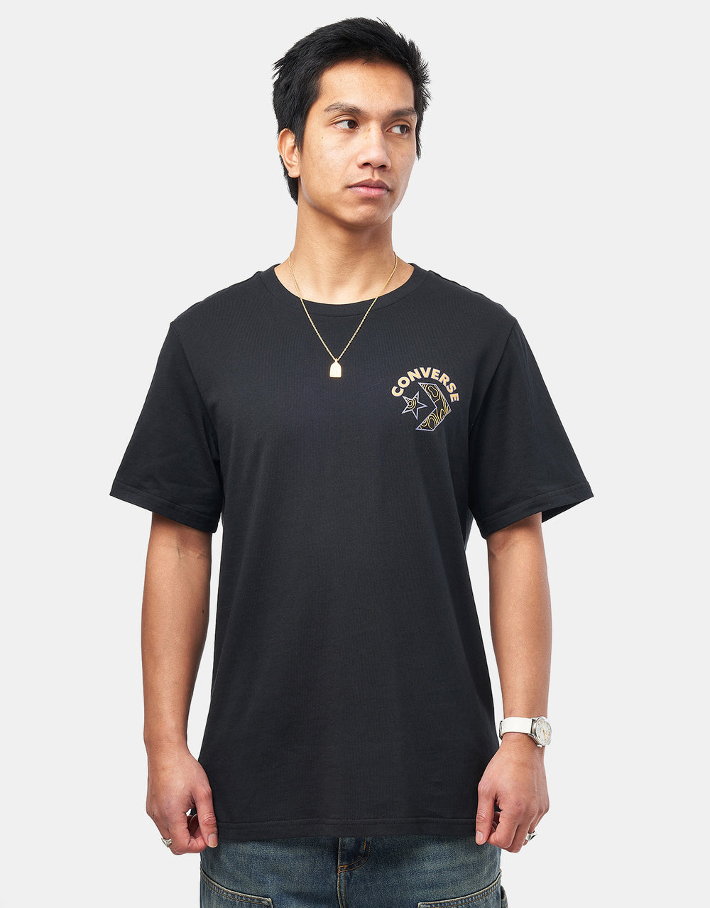 Converse Topography T-Shirt - Converse Black