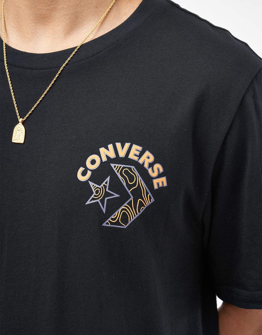 Converse Topography T-Shirt - Converse Black