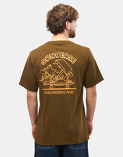 Converse Skateboarding Star Chevron T-Shirt - Surplus Olive