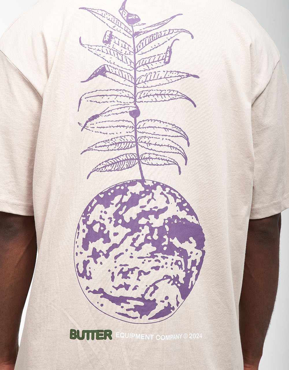 Butter Goods Earth T-Shirt - Sand