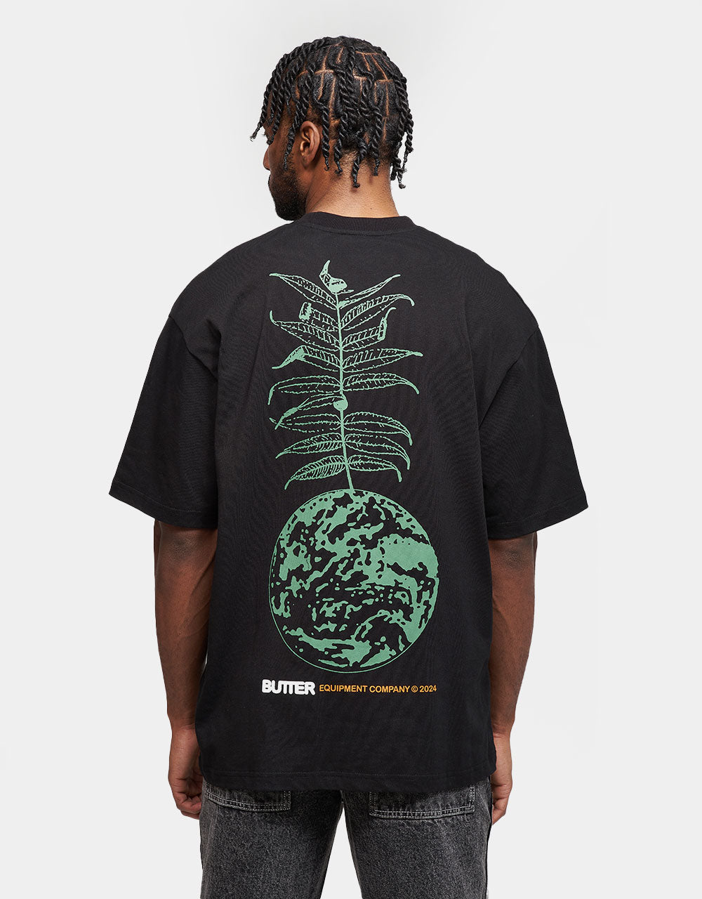 Butter Goods Earth T-Shirt - Black