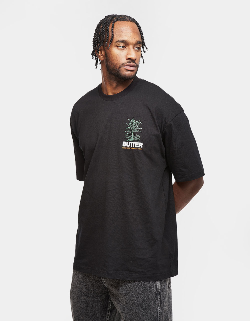 Butter Goods Earth T-Shirt - Black