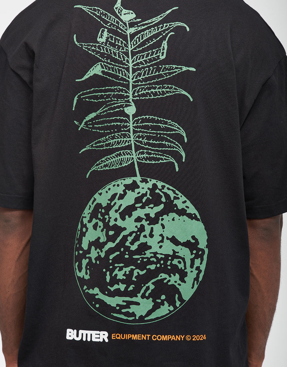 Butter Goods Earth T-Shirt - Black