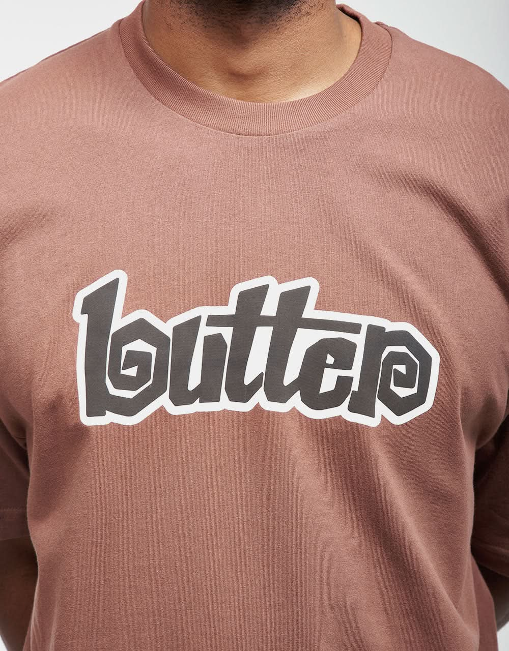 Butter Goods Swirl T-Shirt - Brown