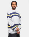 Butter Goods Polo Knit Sweater - Grey