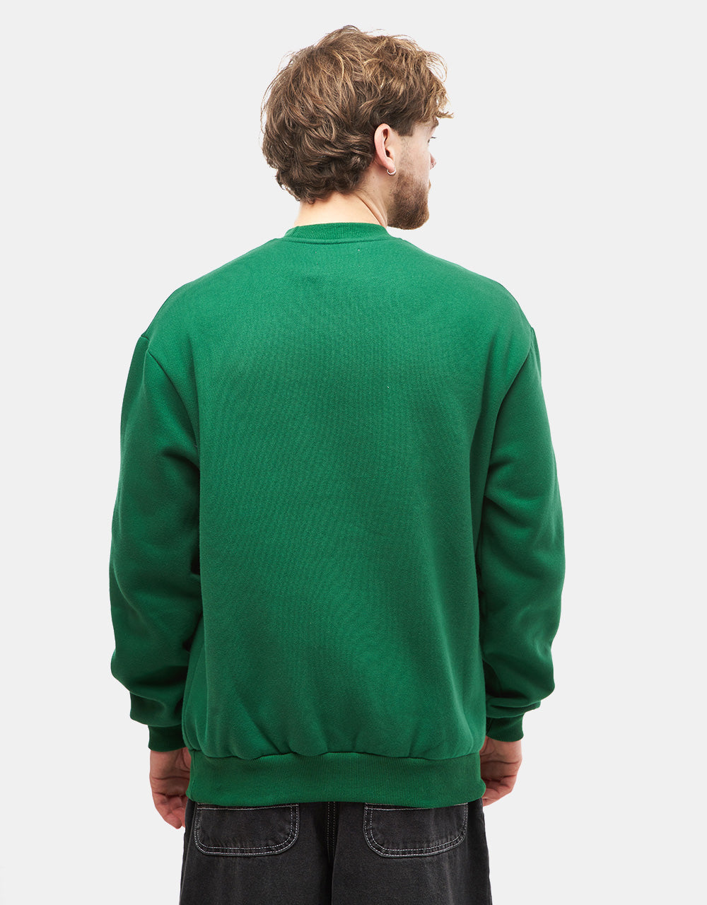 Butter Goods Cutout Applique Crewneck - Fern