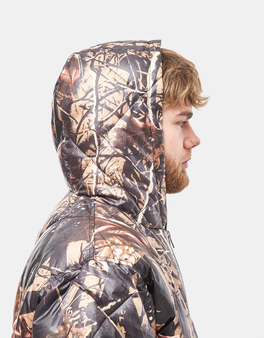 Butter Goods Hooded Work Jacket - Camo