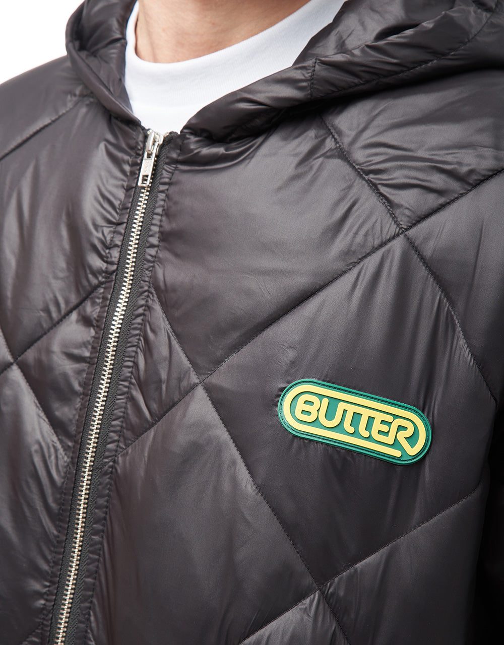 Butter Goods Hooded Work Jacket - Black