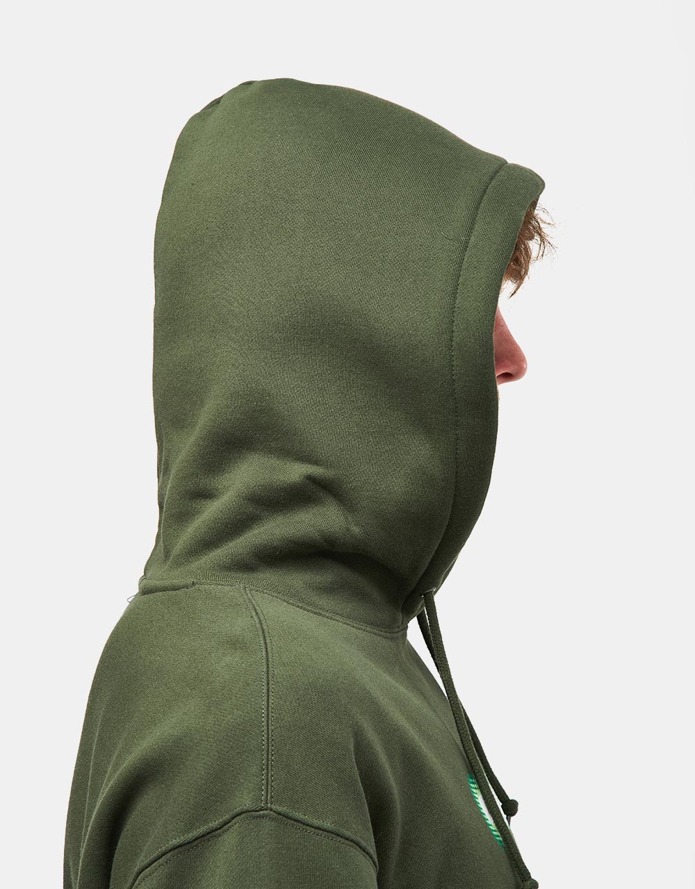 HUF Blur Pullover Hoodie - Hunter Green