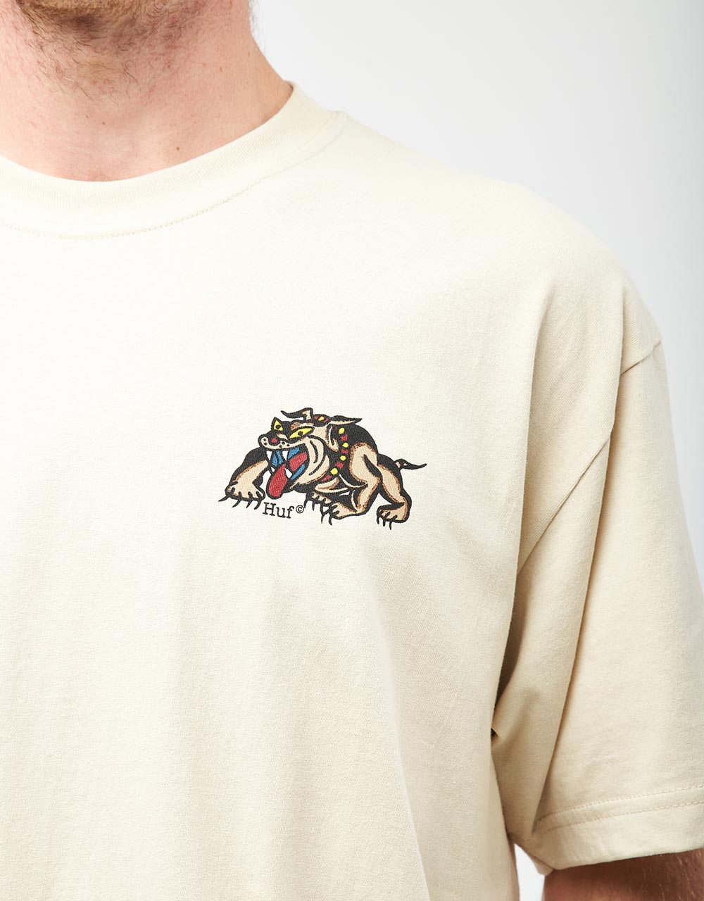 HUF x Tyler Bledsoe T-Shirt - Stone