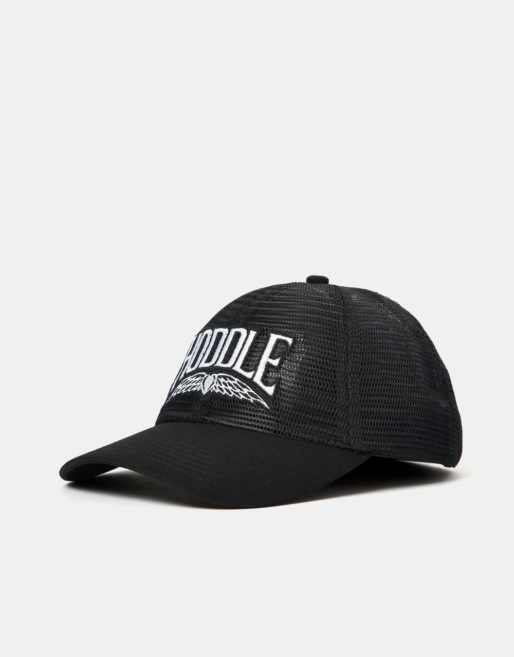 Hoddle Heart Trucker Cap - Black/White