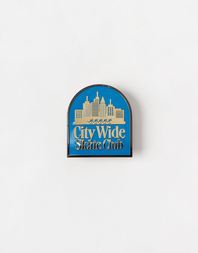 Route One Citywide Skate Pin - Nickel