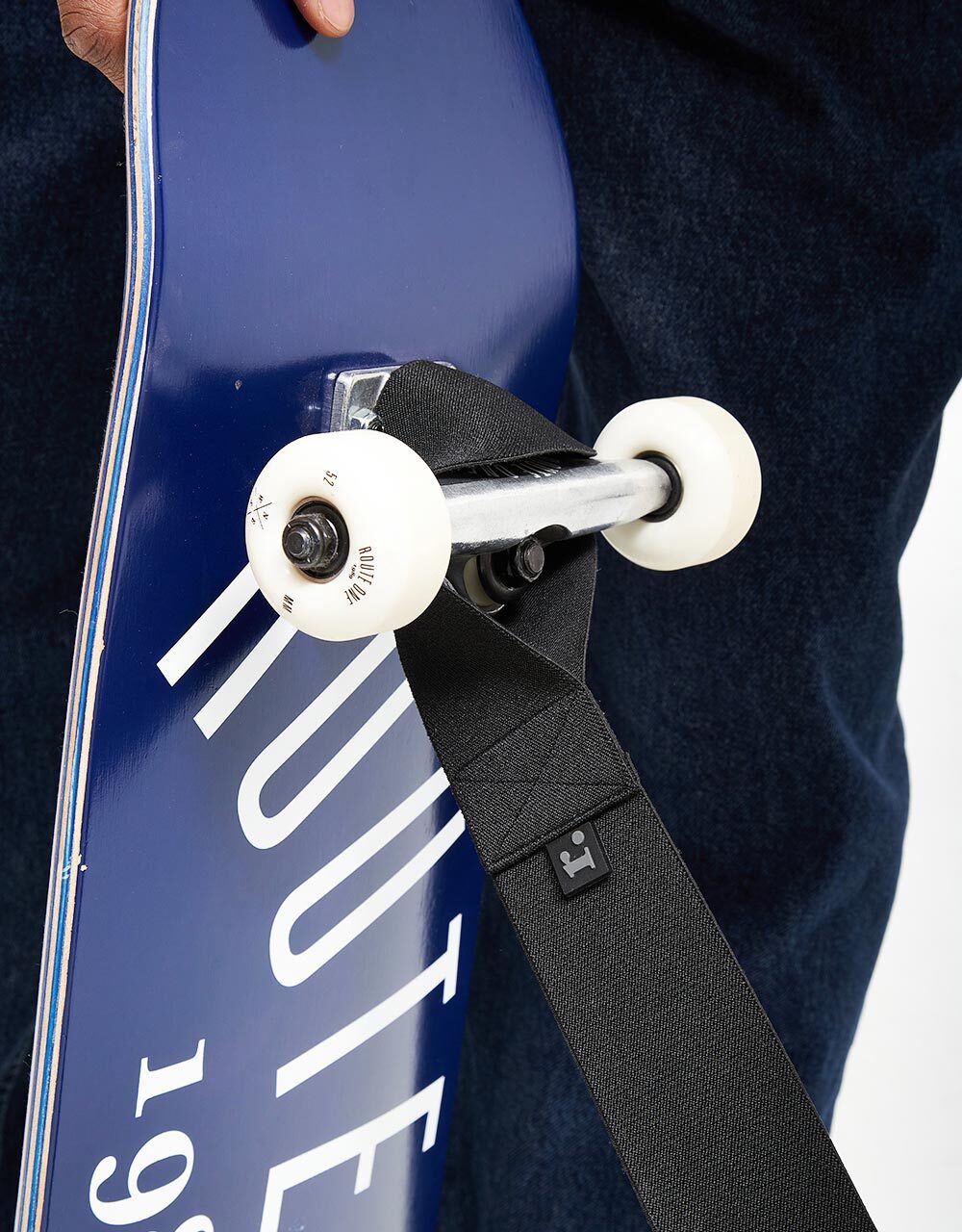 Route One Skateboard Strap - Black