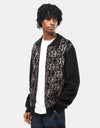 GX1000 Jacquard Knit Zip Up - Black