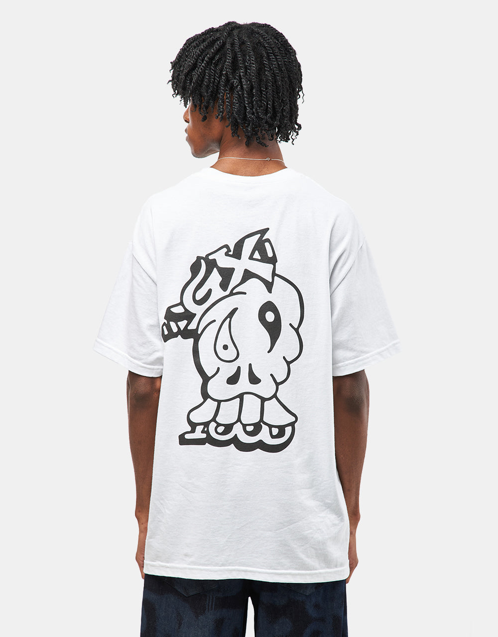 GX1000 Big Mind Over Matter T-Shirt - White