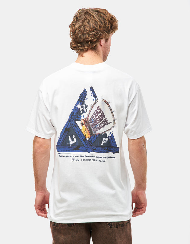 HUF x Texas Chainsaw Massacre Triple Triangle T-Shirt - White