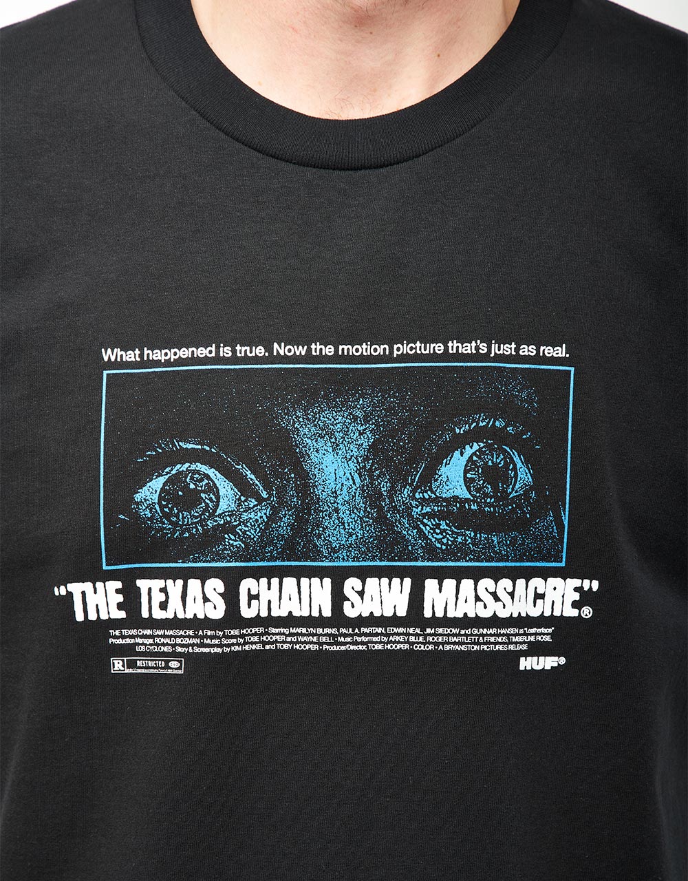 HUF x Texas Chainsaw Massacre Fear T-Shirt - Black