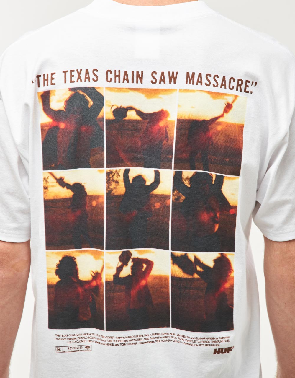 HUF x Texas Chainsaw Massacre Unparalleled Terror T-Shirt - White