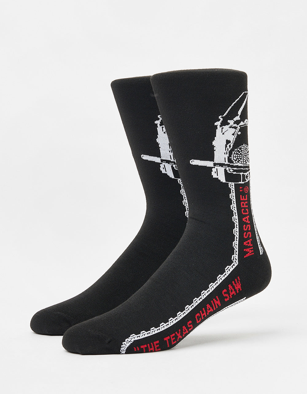 HUF x Texas Chainsaw Massacre Chainsaw Crew Socks - Black