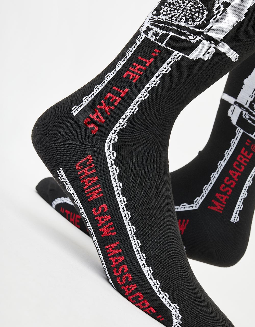 HUF x Texas Chainsaw Massacre Chainsaw Crew Socks - Black