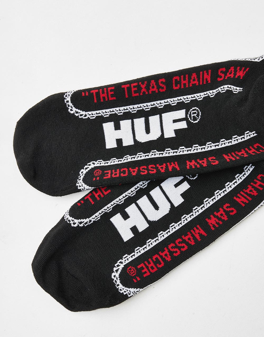 HUF x Texas Chainsaw Massacre Chainsaw Crew Socks - Black