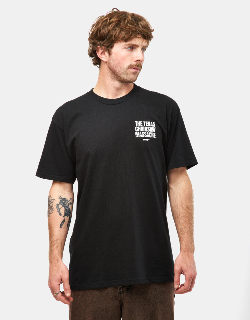 HUF x Texas Chainsaw Massacre Triple Triangle T-Shirt - Black