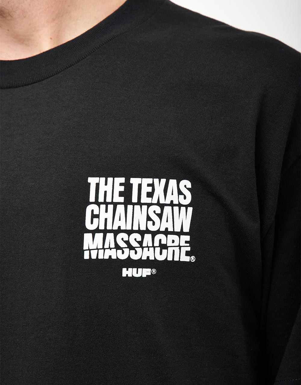 HUF x Texas Chainsaw Massacre Triple Triangle T-Shirt - Black