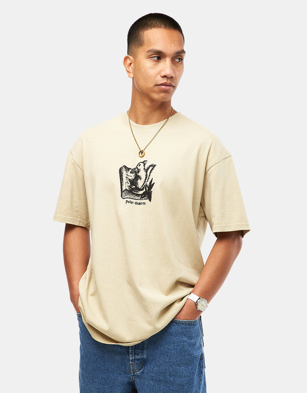 Polar Burnside 2084 T-Shirt - Sand