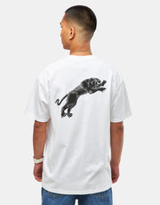 Polar Tape and Panther T-Shirt - White