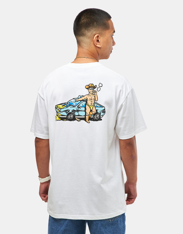 Polar Cowboy Cop T-Shirt - White