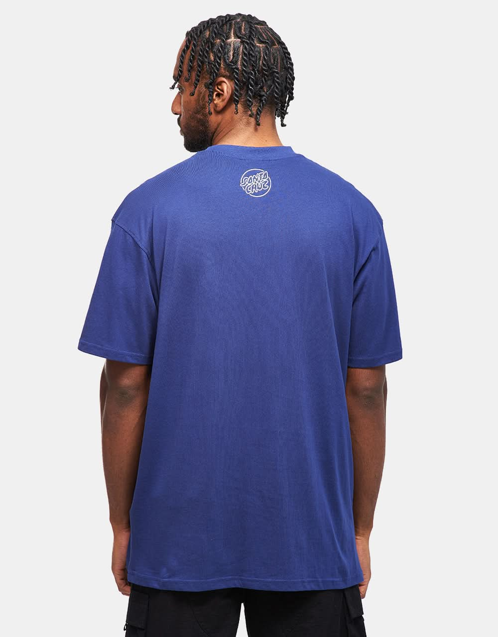 Santa Cruz Contour Hand T-Shirt - Deep Cobalt