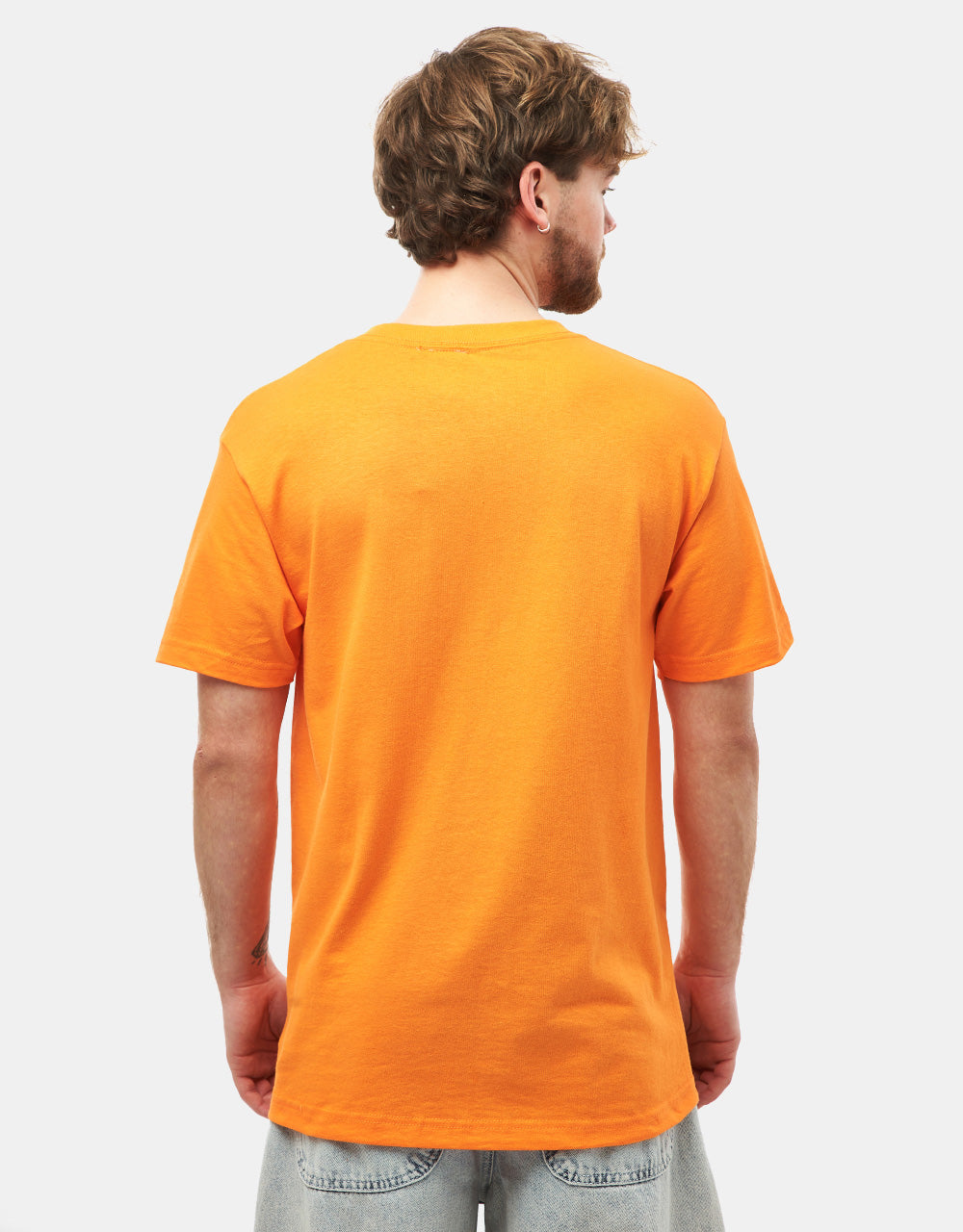 Skateboard Cafe Bouquet T-Shirt - Orange