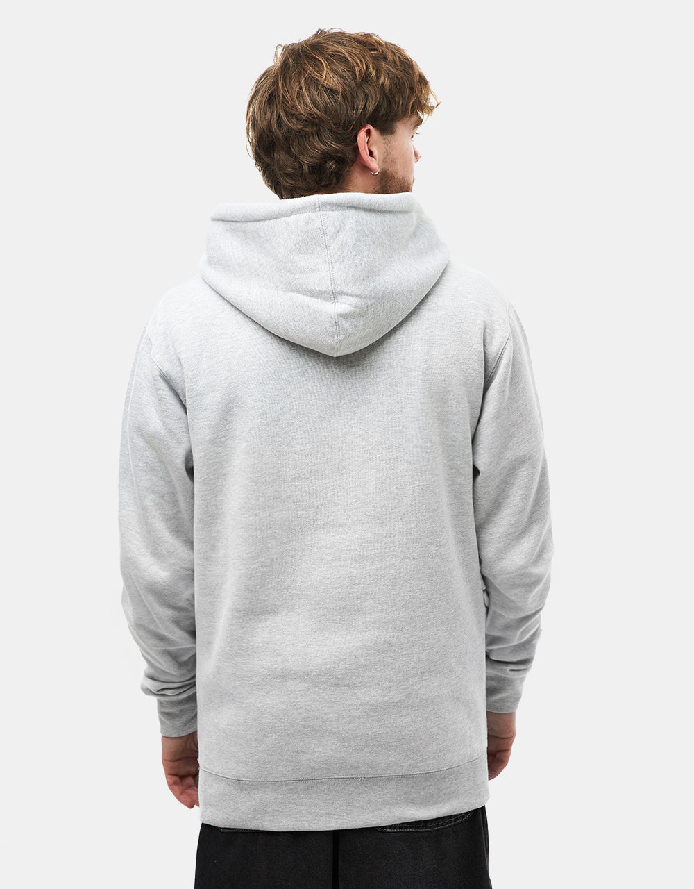 Skateboard Cafe Bouquet Pullover Hoodie - Heather Grey