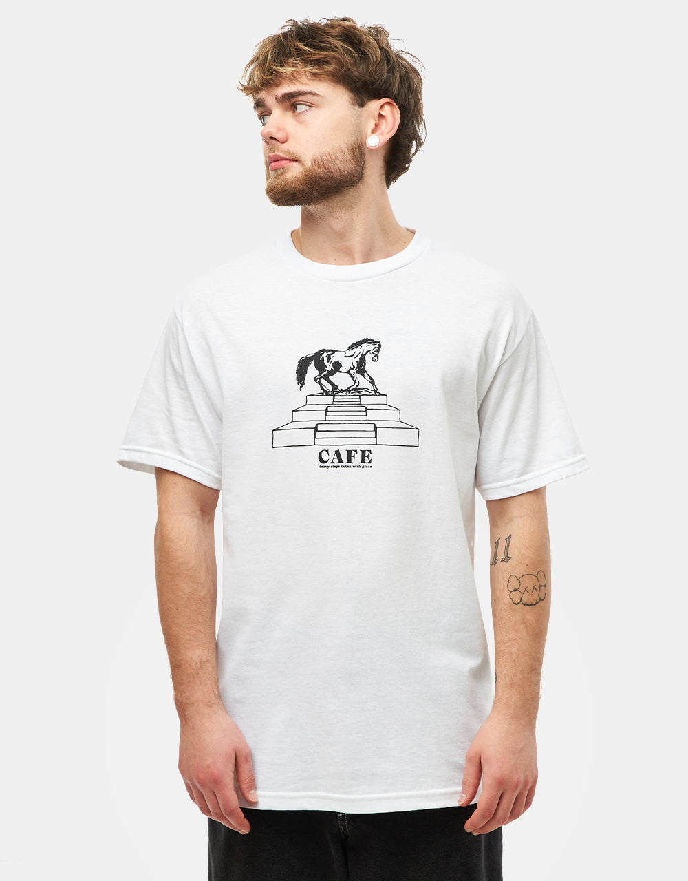 Skateboard Cafe Homeground T-Shirt - White