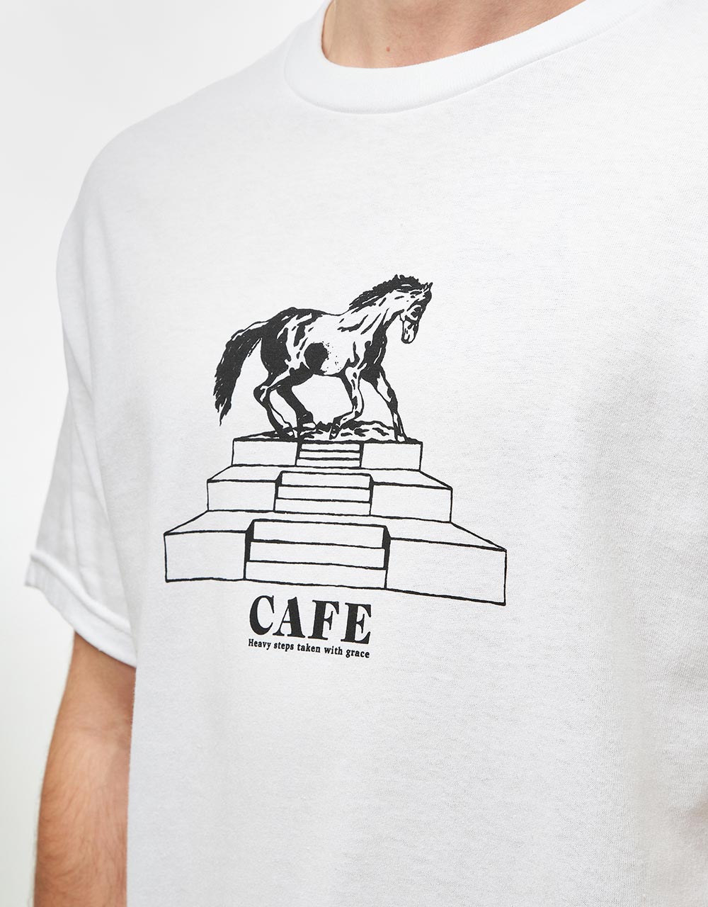 Skateboard Cafe Homeground T-Shirt - White