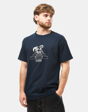 Skateboard Cafe Homeground T-Shirt - Navy