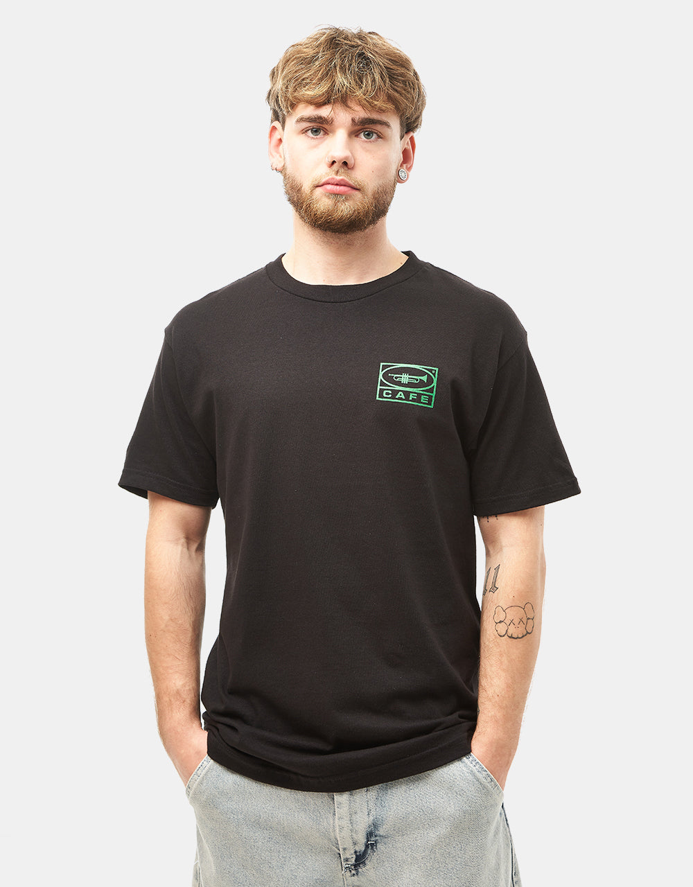 Skateboard Cafe 45 T-Shirt - Forest Green