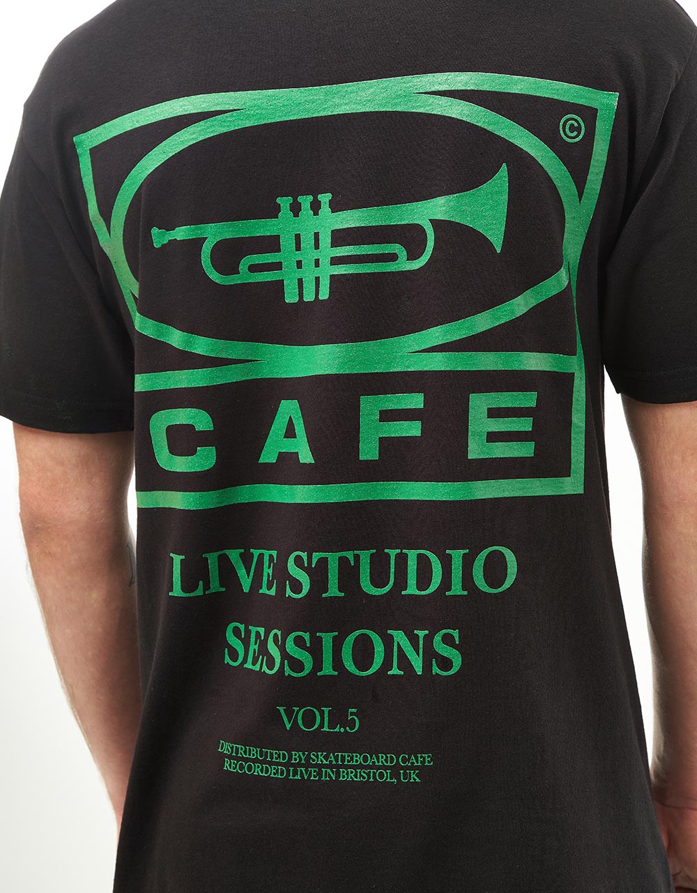 Skateboard Cafe 45 T-Shirt - Forest Green