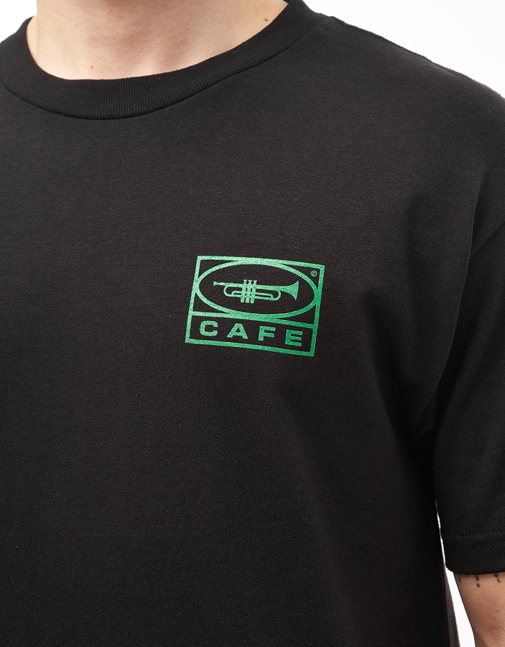 Skateboard Cafe 45 T-Shirt - Forest Green