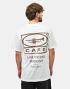 Skateboard Cafe 45 T-Shirt - Coffee