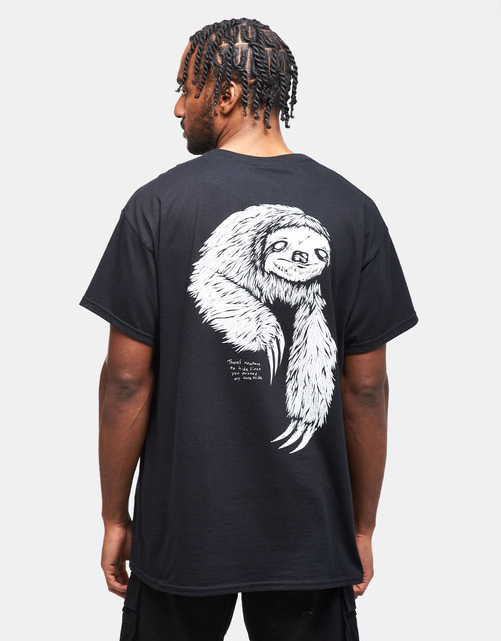 Welcome Sloth T-Shirt - Black/White