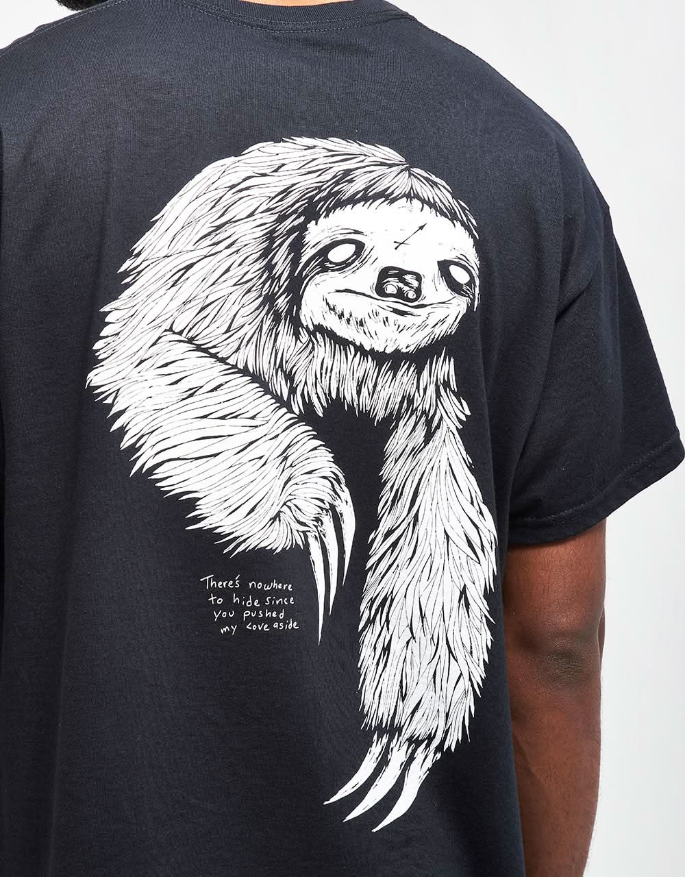 Welcome Sloth T-Shirt - Black/White