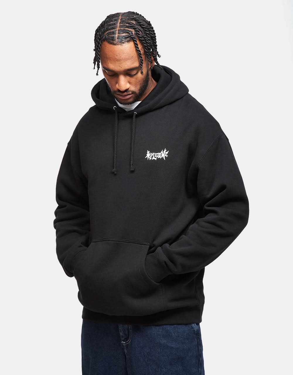 Welcome Baller Pullover Hoodie - Black