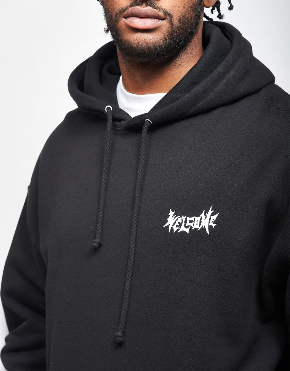 Welcome Baller Pullover Hoodie - Black