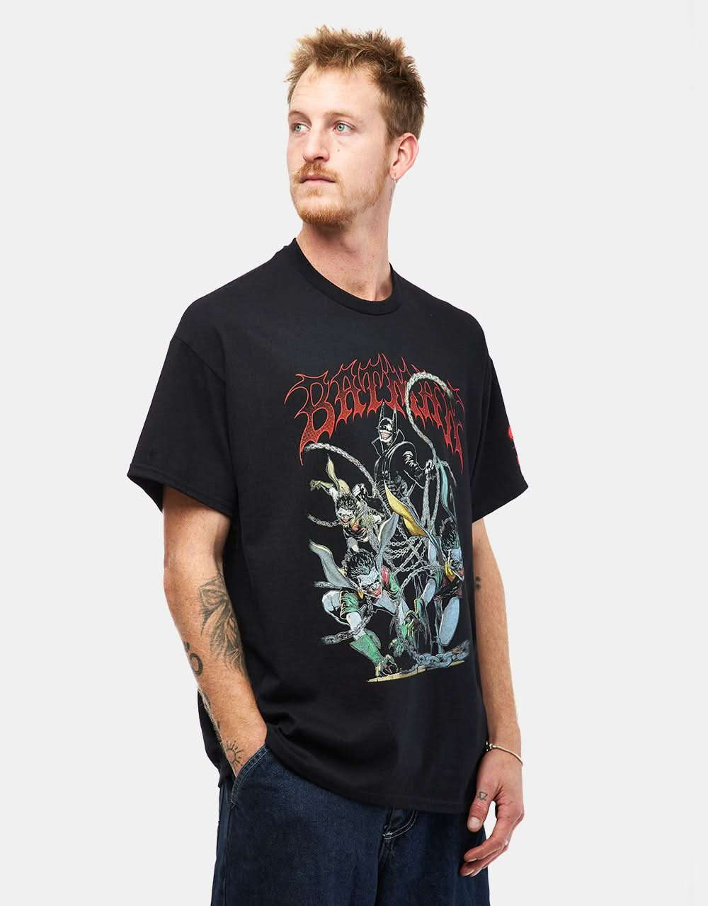 Welcome x Batman Who Laughs T-Shirt - Black