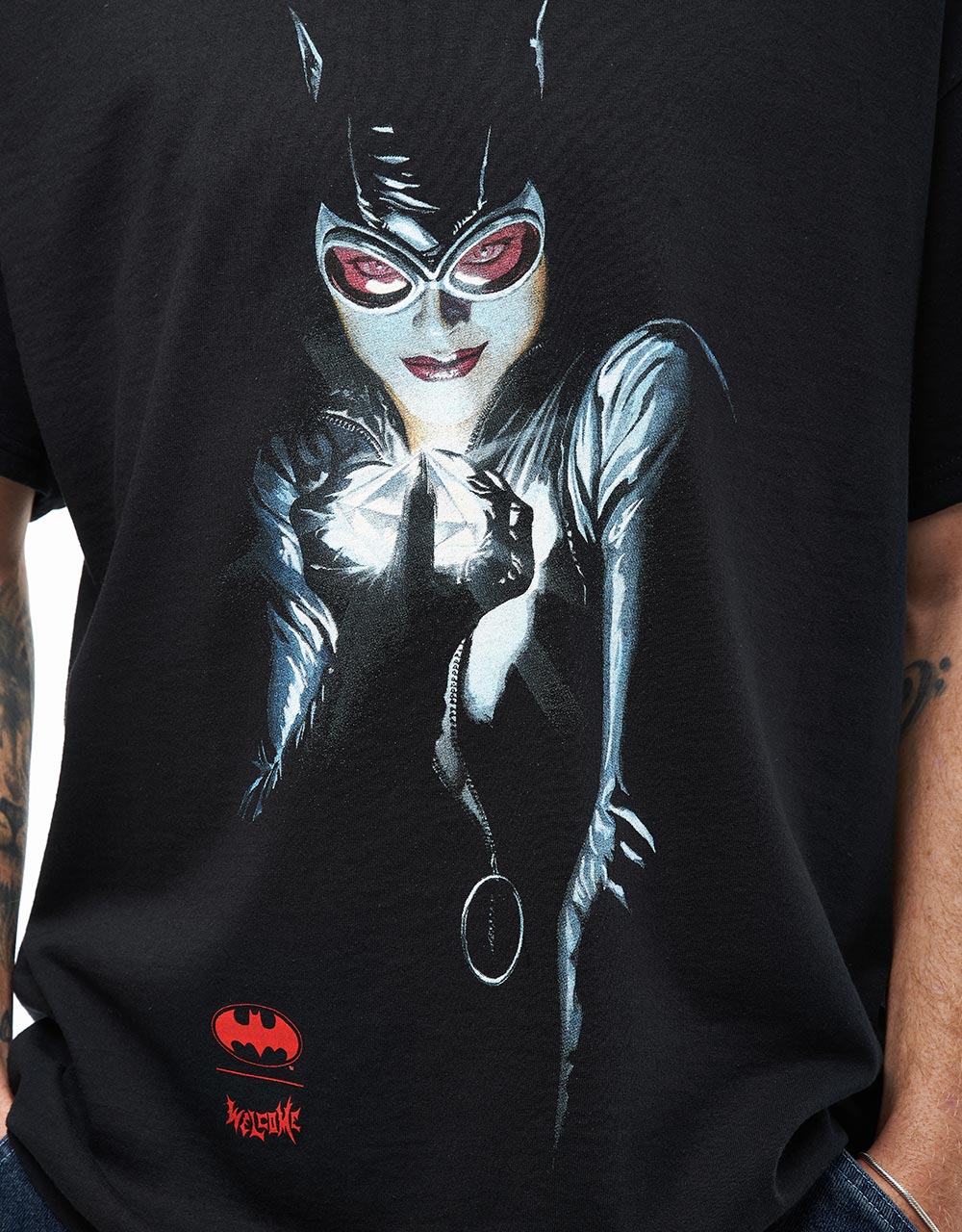 Welcome x Batman Selina T-Shirt - Black