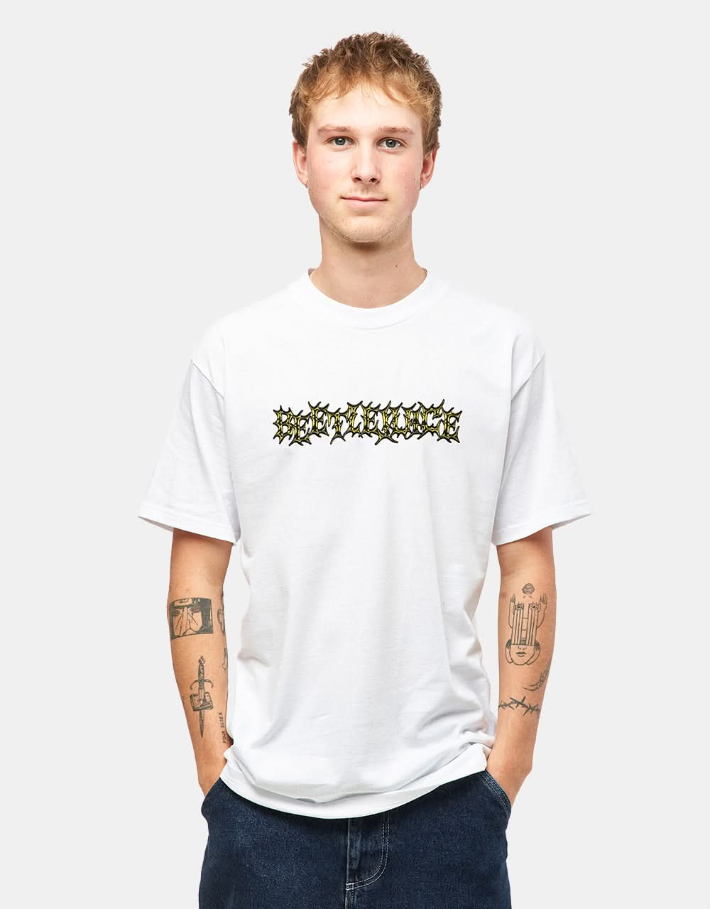 Welcome x Beetlejuice Sandworm T-Shirt - White