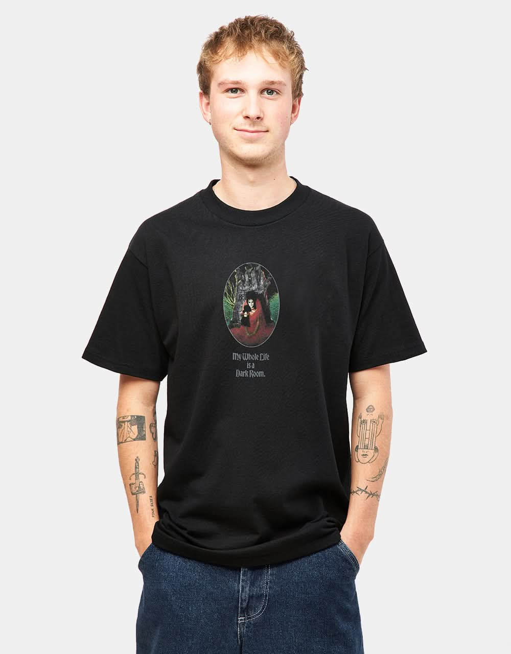 Welcome x Beetlejuice Dark Room T-Shirt - Black