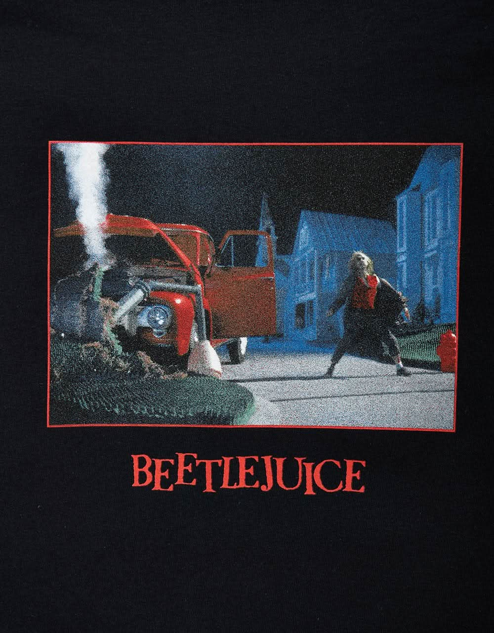 Welcome x Beetlejuice Tombstone T-Shirt - Black